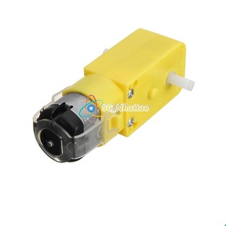 Động cơ giảm tốc vàng 3V-9V chế xe mô hình (2 trục)