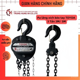 pa lăng xích kéo tay TOYOA 3 Tấn 3M/ 5M