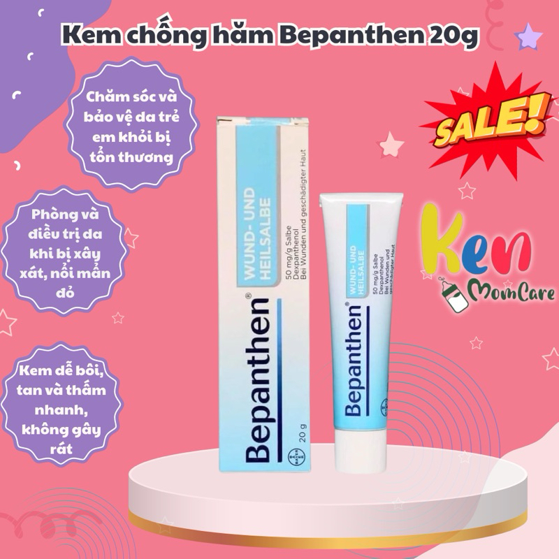 KEM TRỊ HĂM BEPANTHEN ĐỨC 20G