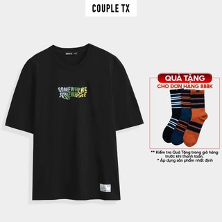 Áo thun trẻ em couple tx relax fit in typo somewhere kts 3250