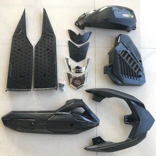 Phụ kiện xe AB 2016-2019 ốp carbon (Hàng Loại I cao cấp)