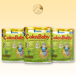 Sữa công thức colosbaby bio 0+, 1+, 2+ lon 800g