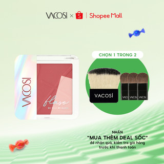Phấn Má Hồng Và Bắt Sáng VACOSI FLASO BLUSH SET
