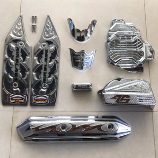 Combo phụ kiện ab air blade 2011-2012 ốp crom, inox