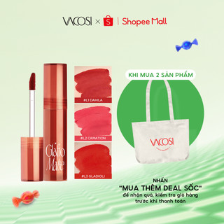 Son kem mịn lì vacosi lookbook lip cream - vs14