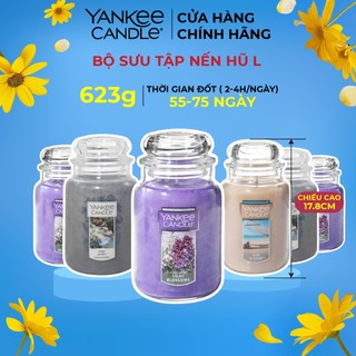 Nến thơm hũ Yankee Candle size L (623gram) - BST 3 mùi hương đặc biệt
