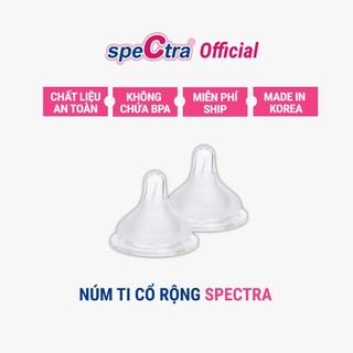 Núm ti cổ rộng Spectra Chính Hãng Hàn Quốc Hộp 2 Cái (Size S/M/L/LL)