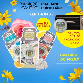 Kẹp thơm xe Yankee Candle (nhiều mùi)