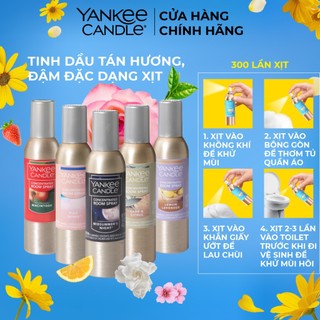 Tinh dầu tán hương đậm đặc dạng xịt từ Yankee Candle 43gram (nhiều mùi)