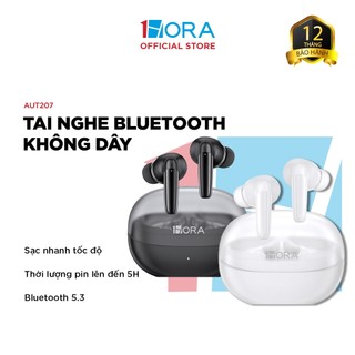 Tai nghe Bluetooth Không Dây 1HORA - Màu đen/trắng - AUT207