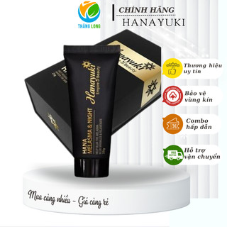 Kem Nám Hanayuki Melasma & Night, kem giảm thâm nám đêm Hanayuki hiệu quả, cân bằng sắc tố da