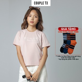 Áo thun nữ couple tx icon form regular wts 2369