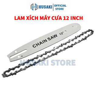 Lam xích máy cưa 12 inch phụ kiện lam xích máy cưa xích cầm tay các loại máy cưa điện, cưa xăng, cưa gỗ,...