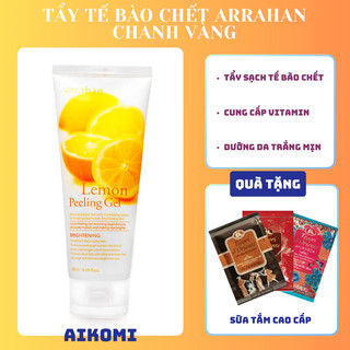 Tẩy Tế Bào Chết Arrahan Chanh Vàng - Arrahan Lemon White Peeling Gel Tẩy Da Chết Dưỡng Trắng Da