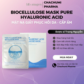 Mặt nạ giấy phục hồi da cấp ẩm Biocellulose Mask Pure Hyaluronic Acid 20gr