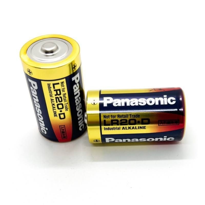 Pin LR20.D Panasonic Alkaline 1.5V, Pin PLC