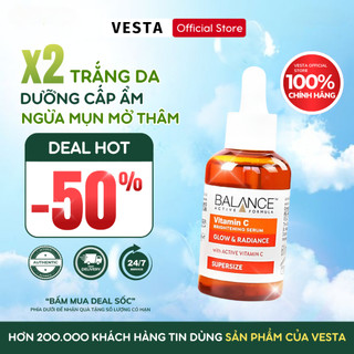 Serum Balance Vitamin C Niacinamide HA Tinh Chất Trắng Da Dưỡng Cấp Ẩm Giảm Mụn Mờ Thâm Nám