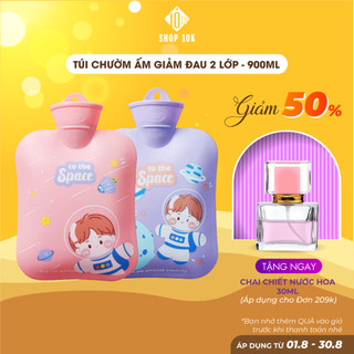 Túi chườm bụng kinh, giảm đau giữ ấm 2 lớp dung tích 900ml Shop10k - SP004093