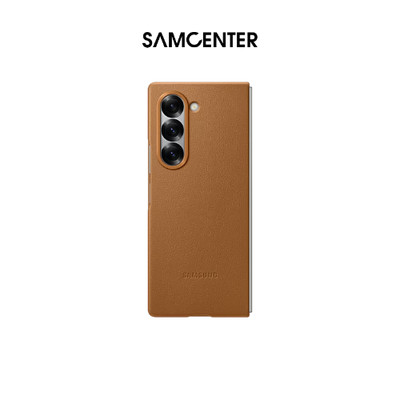 Ốp lưng da thực vật Galaxy Z Fold6 Chính Hãng