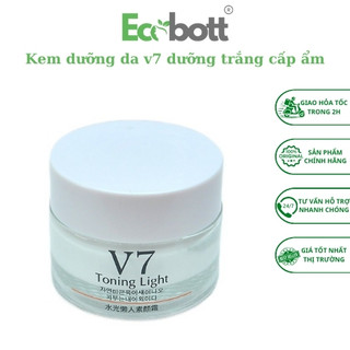 Kem dưỡng trắng da V7 Images Toning Light, nâng tone dưỡng ẩm, dưỡng trắng ngày đêm Ecobott