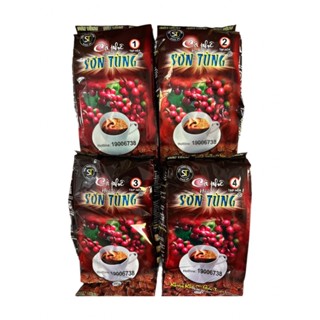 Cà Phê Sơn Tùng số 1-2-3-4 thơm ngon bịch 500g