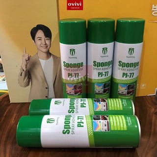  Keo xịt đa năng PJ77 dán xốp dán tường dán mút giấy dán tường thảm trải sàn Keo dạng xịt - OVivi 