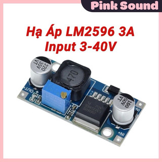 Mạch giảm áp dc - dc 3a lm2596 in 3-40v out 1.5-35v mạch hạ áp diy loa bluetooth