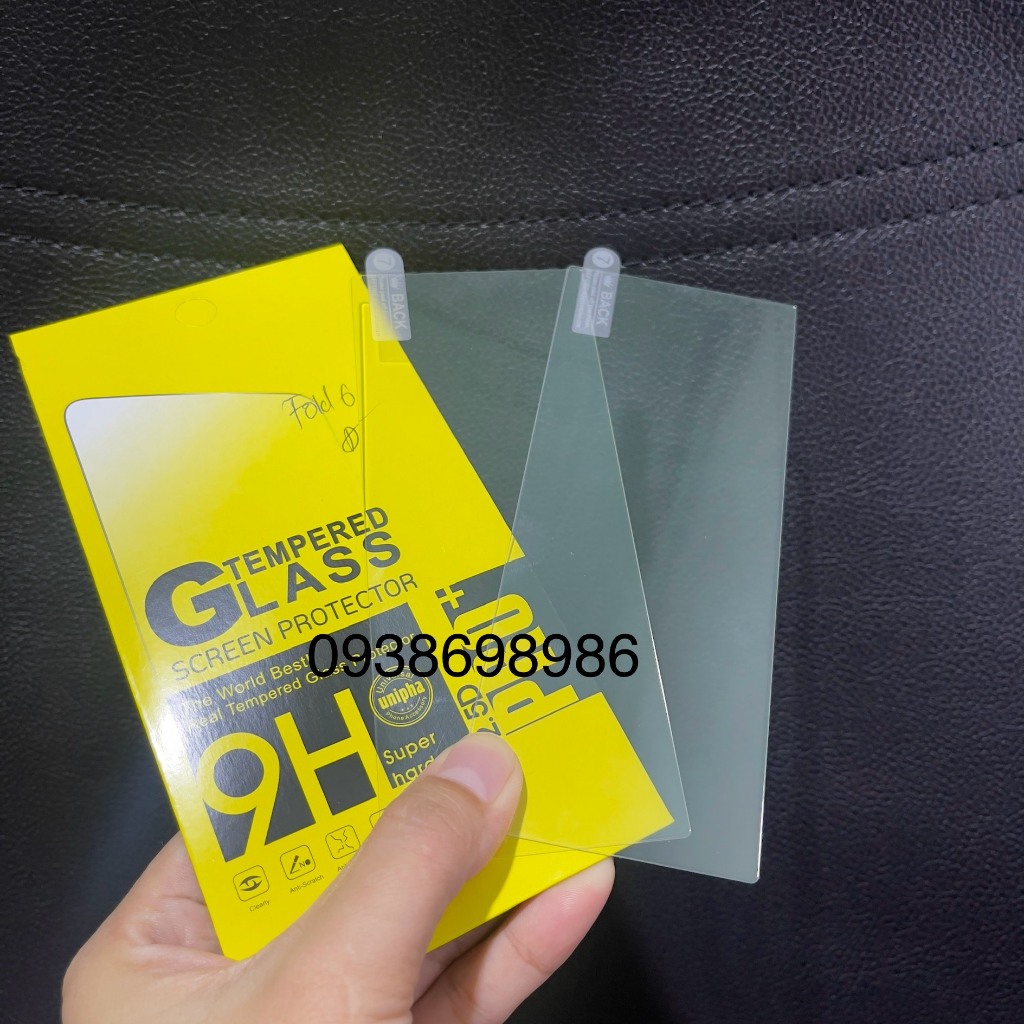 Samsung galaxy Z Fold 6 / zfold6 / z fold6 - kính cường lực 9H cảm ứng mượt dùng được với ốp và bao 