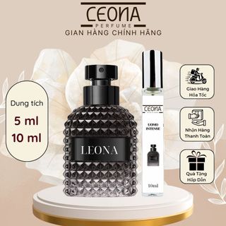 Nước hoa nam valentino uomo - leona parfum chiết 10ml - 20ml ấm áp, hiện đại, nam tính