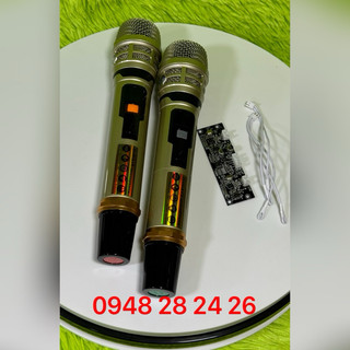 Micro loa kéo, kẹo kéo UHF - Màu bạc cực sang
