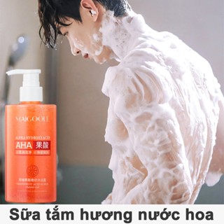 Sữa tắm nước hoa sữa tắm trắng da thơm lâu Sữa tắm axit Bưởi tây 300ml tẩy tế bào chết dưỡng ẩm và làm sạch sâu