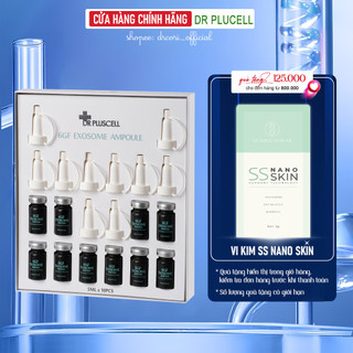 Hộp tế bào gốc 6GF  EXOSOME Dr Pluscell 10 lọ x 8ml