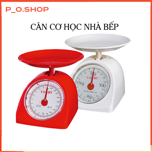 【🔥Rẻ/HCM】Cân đồng hồ nhựa 2kg/1kg/5kg