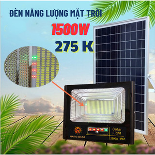 Đèn Led Năng Lượng Mặt Trời Siêu Sáng Chống Nước, Tiết Kiệm Điện Năng 1000w, 2000w, 3000w