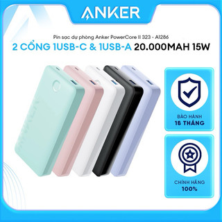 Pin sạc dự phòng anker 323 powercore select 20000mah - a1286