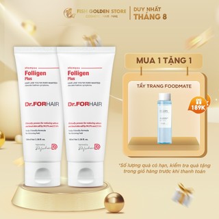 Dầu gội cặp hỗ trợ mọc tóc giảm rụng tóc sạch sâu da đầu Dr.FORHAIR Folligen Plus Shampoo 100ml