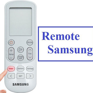 (CHÍNH HÃNG GIÁ TẠI KHO 48K) Remote Điều khiển điều hòa Samsung 1 và 2 chiều inverter (Bánh mỳ) - Bh 3 tháng lỗi đổi mới