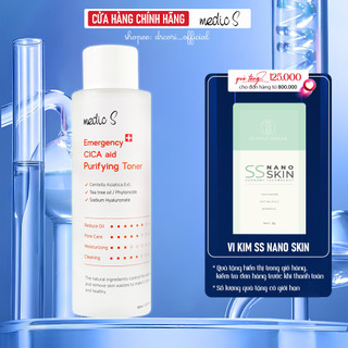Nước hoa hồng Medic S Emergency cica and punfying toner