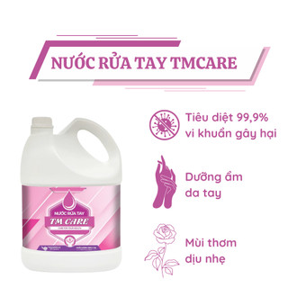 Nước rửa tay diệt khuẩn TM-Care can 4L