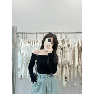 Áo trễ vai xỏ ngón