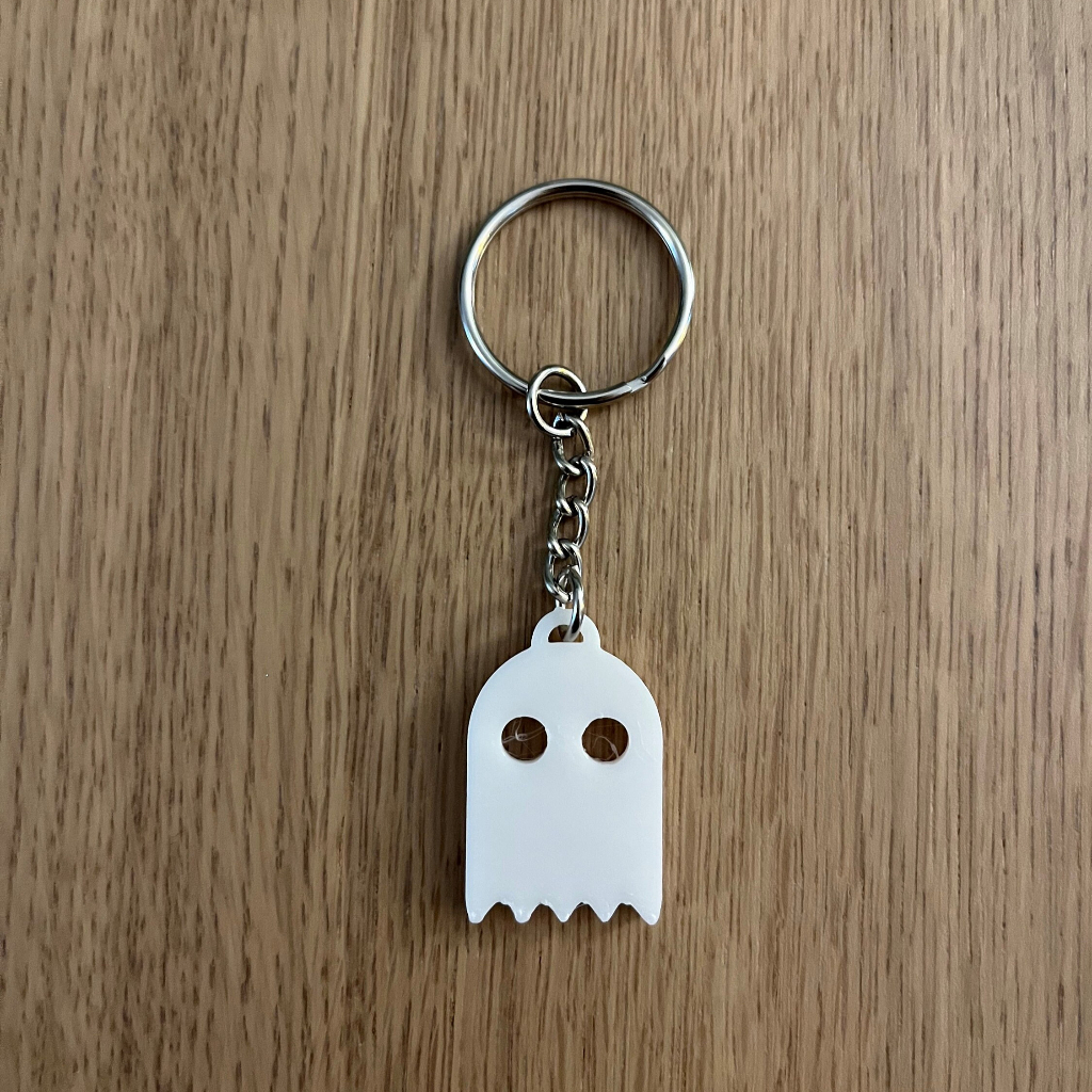 Móc chìa khóa đáng yêu Ghost PACMAN