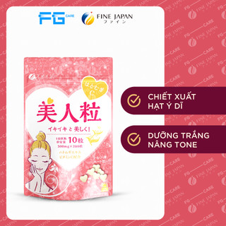 Viên Uống Trắng Da Hatomugi & Vitamin C Nhật Bản - Fine Japan Gói 200 Viên