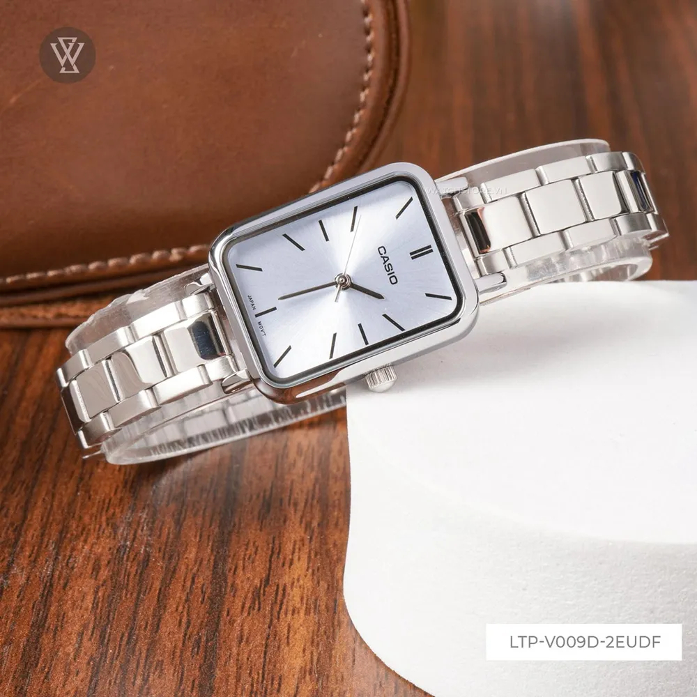 [Chính Hãng] Đồng Hồ Nữ Casio LTP-V009D Dây Kim Loại - Mặt Chữ Nhật Sang Trọng - Bảo Hành 1 Năm | BigBuy360 - bigbuy360.vn
