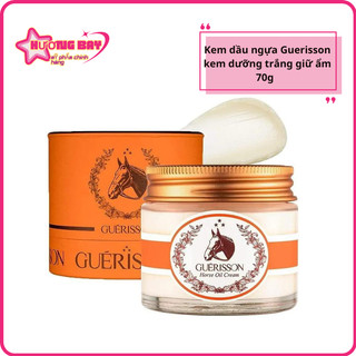Kem dầu ngựa cấp ẩm trắng da guerisson Hàn Quốc 9G Thế Hệ Thứ 3 Guerisson kem dưỡng ẩm dành cho da khô 70g