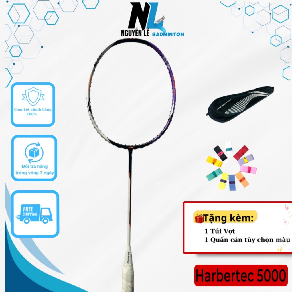 Vợt cầu lông Lining Halbertec 5000 chính hãng