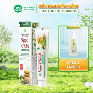 Kem Đánh Răng Dược Liệu Ngọc Châu Trắng Sáng 170g
