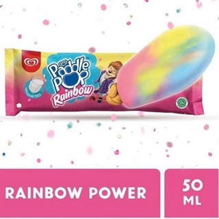 Kem cầu vồng Wall's paddle pop