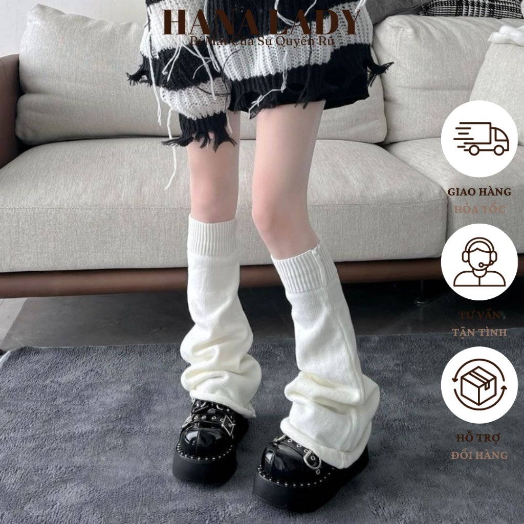 Tất Vớ Nữ Dạng Ống Dệt Kim Phong Cách Lolita Nhật Bản Dễ Thương Nhiều Mẫu | BigBuy360 - bigbuy360.vn