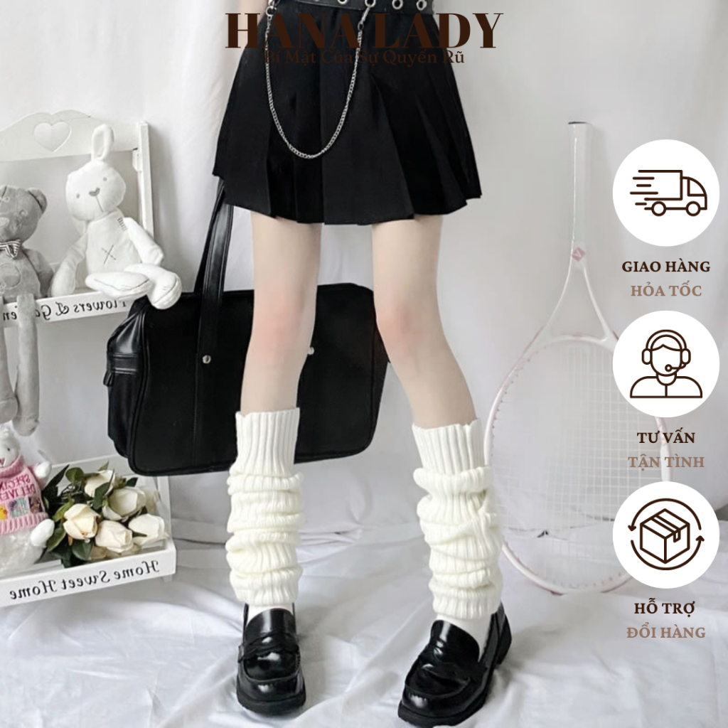 Tất Vớ Nữ Dạng Ống Dệt Kim Phong Cách Lolita Nhật Bản Dễ Thương Nhiều Mẫu | BigBuy360 - bigbuy360.vn