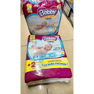 [ Tặng 2 Miếng ]TÃ DÁN BOBBY SIÊU THOÁNG SIZE S 80 (4-8kg)
